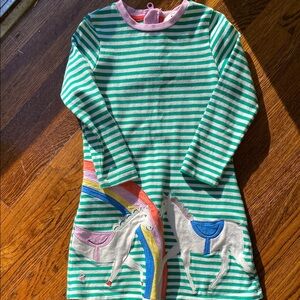 Joules unicorn dress